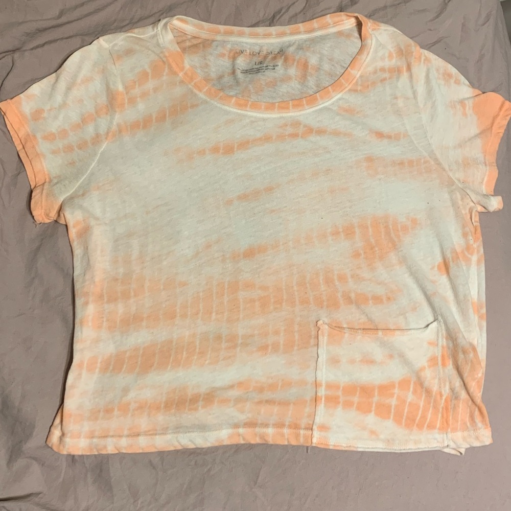 Aeropostale tie dye crop top